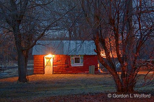 Little Red Shack_15083.jpg - Photographed near Richmond, Ontario, Canada.